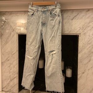 Women’s zara blue jeans. Size 4